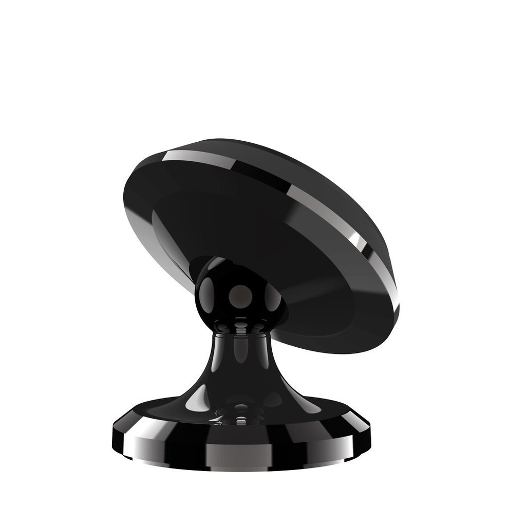 Porodo 360° Swivel Magnetic Car Mount - Black (PD-3CDMGCR-BK), Universal Phone Holder thumbnail 2
