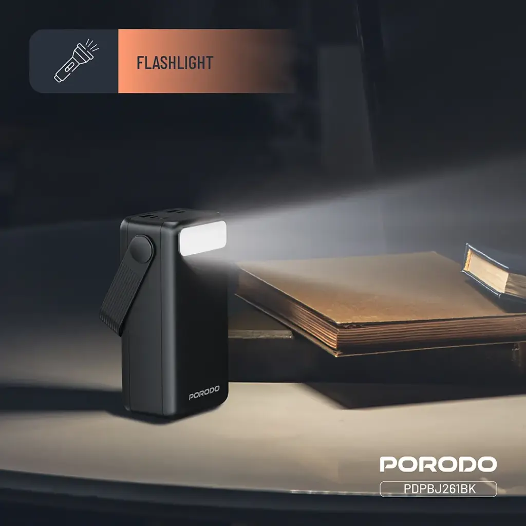 PORODO LARA 30000MAH POWER BANK PD20W BLACK PDPBJ261BK thumbnail 7