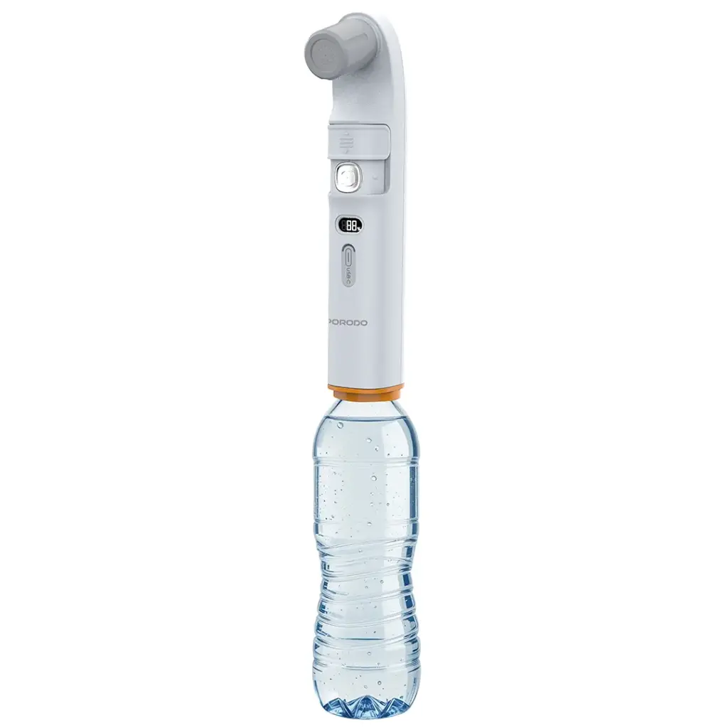 PORODO LIFESTYLE 2 IN 1 PORTABLE BIDET AND SHOWER WHITE PDLFSTPB55WH thumbnail 3