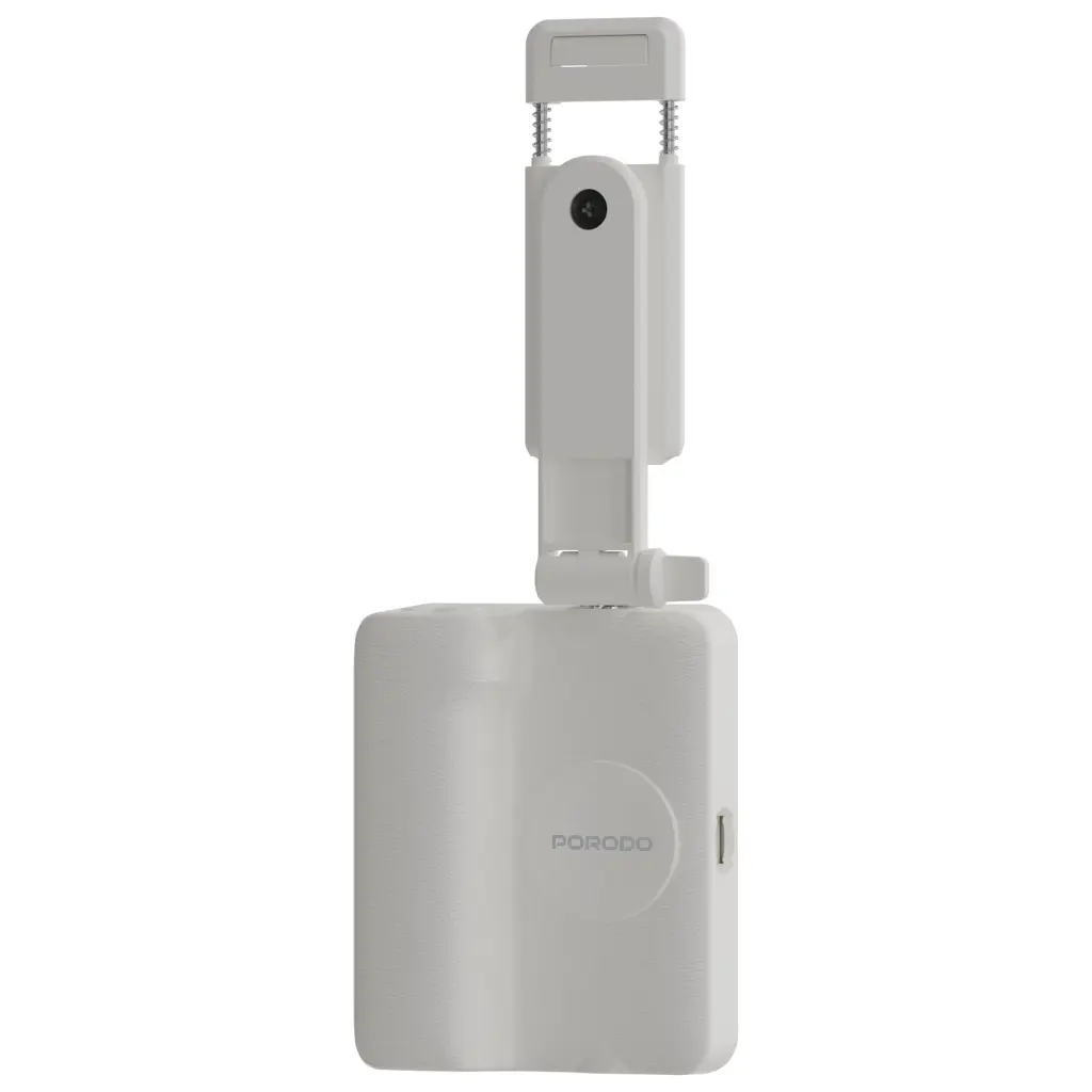 PORODO LIFESTYLE 3 IN 1 BLUETOOTH SELFIE STICK WHITE PDLFST211WH thumbnail 2