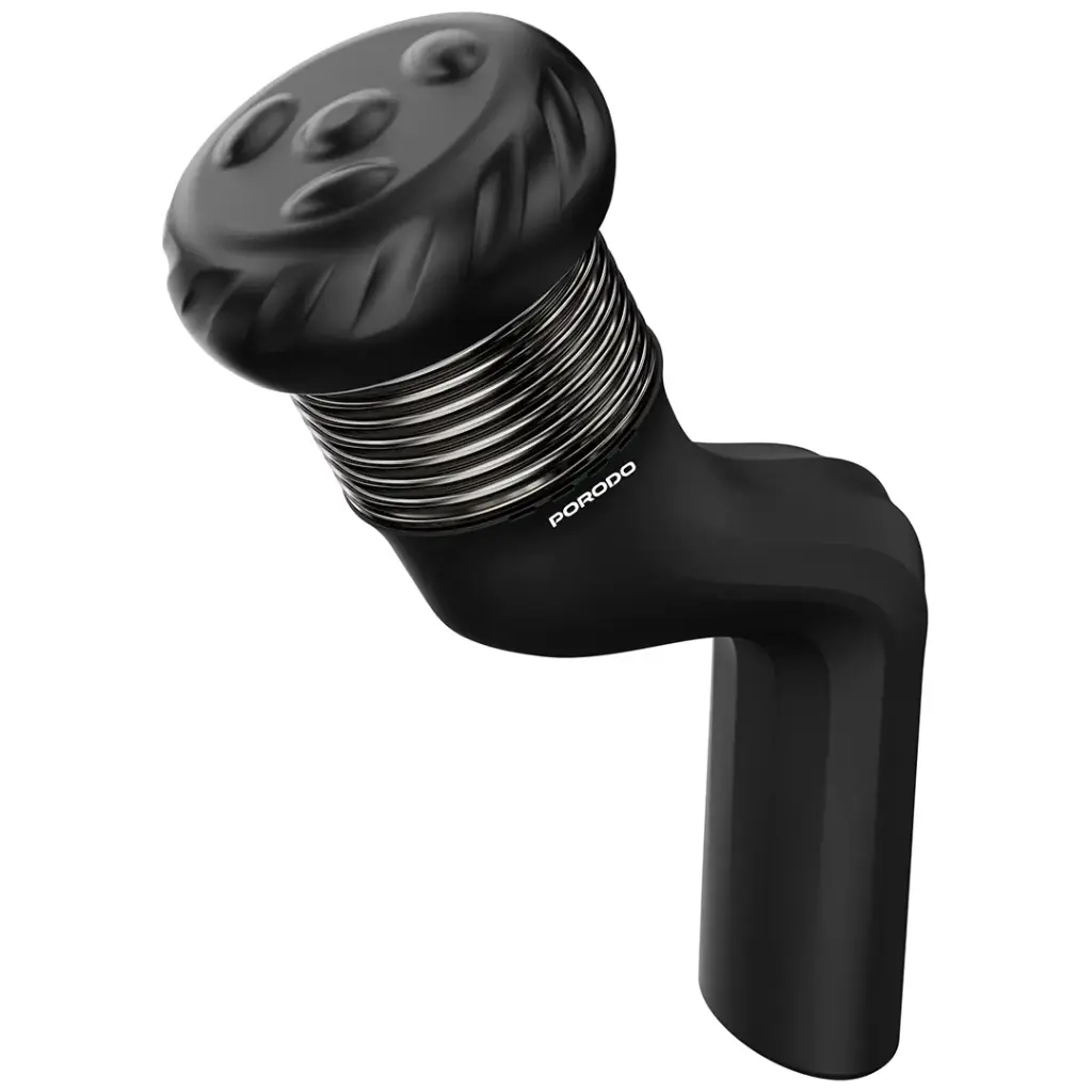 PORODO LIFESTYLE 4 HEAD ROTATING MUSCLE RELIEF MASSAGER BLACK PDLFSTHX102BK thumbnail 2