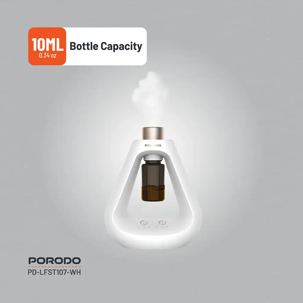 PORODO LIFESTYLE AROMA SPHERE WATERLESS DIFFUSER WHITE PD-LFST107-WH thumbnail 10