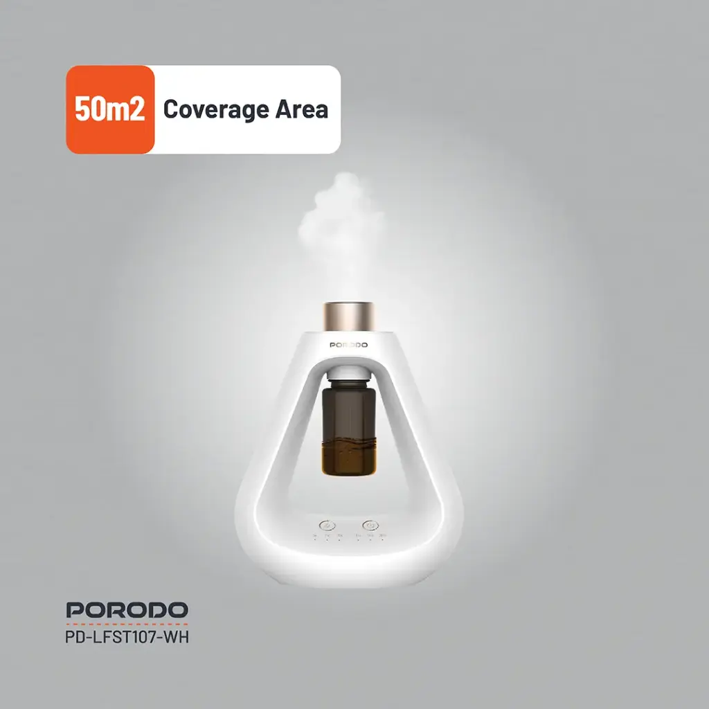 PORODO LIFESTYLE AROMA SPHERE WATERLESS DIFFUSER WHITE PD-LFST107-WH thumbnail 8