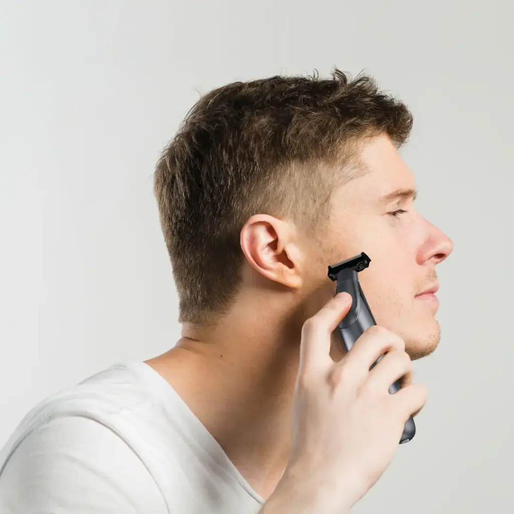 PORODO LIFESTYLE BI DIRECTIONAL SHAVER AND TRIMMER BLACK PDLFST184BK thumbnail 3