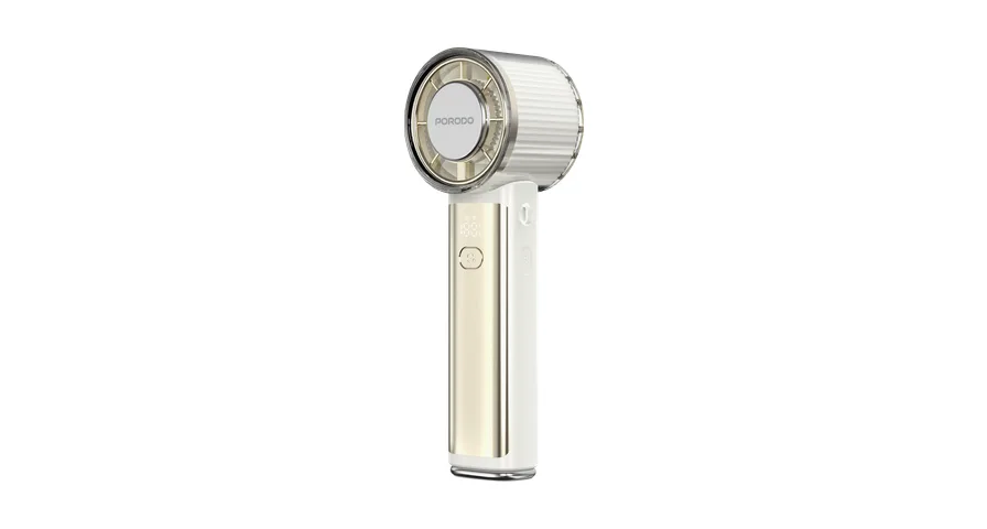 PORODO CHILLO CRYO FOLDABLE HANDHELD FAN BEIGE PDLFSTSM101BG