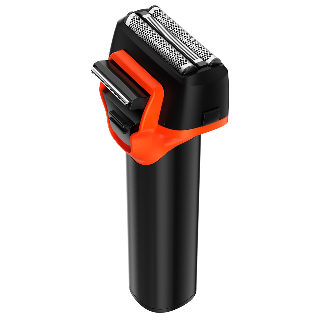 PORODO LIFESTYLE DUAL PURPOSE TRIMMER SEAMLESS CLOSE SHAVE BLACK PD-LSRSHAV-BK thumbnail 2