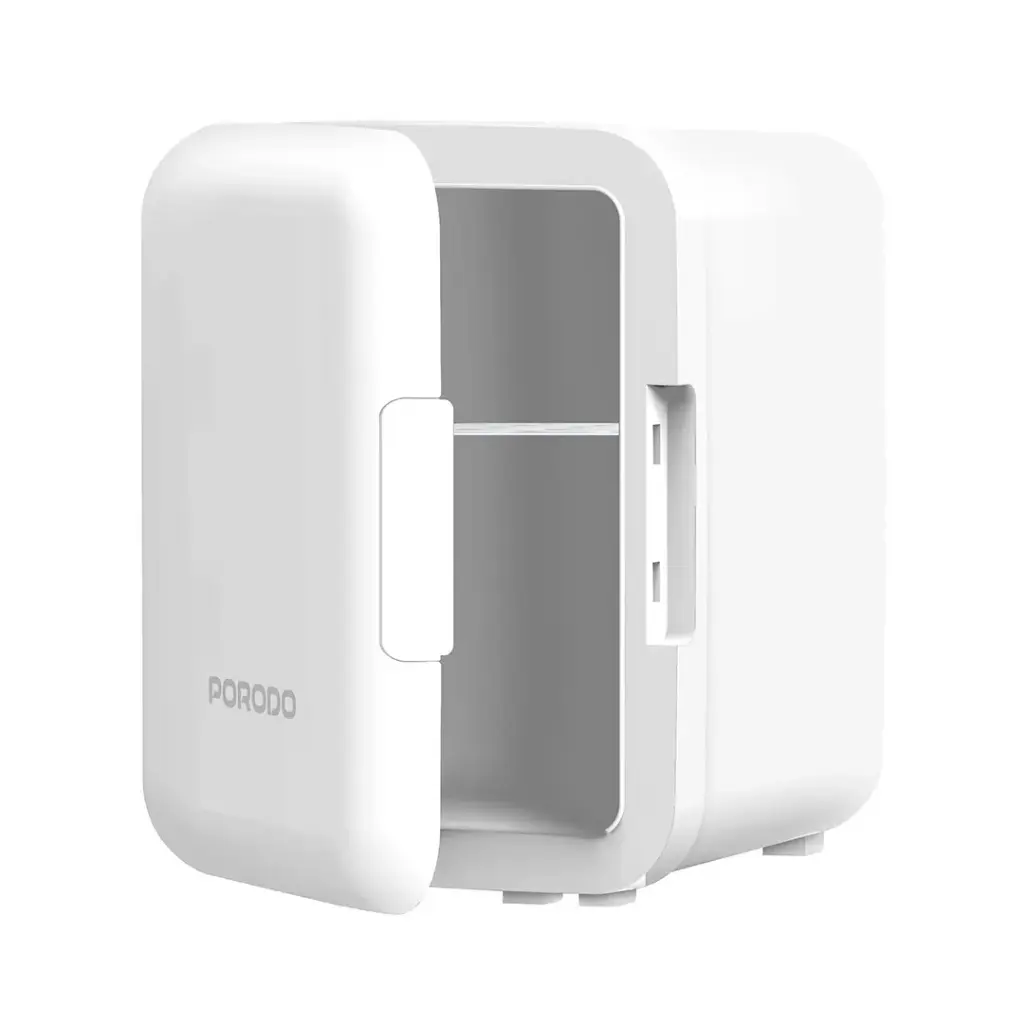 PORODO ECHOCHILL 4L MINI COOLING FRIDGE FOR HOME OFFICE AND TRAVEL WHITE PDLFST4LMFWH thumbnail 3