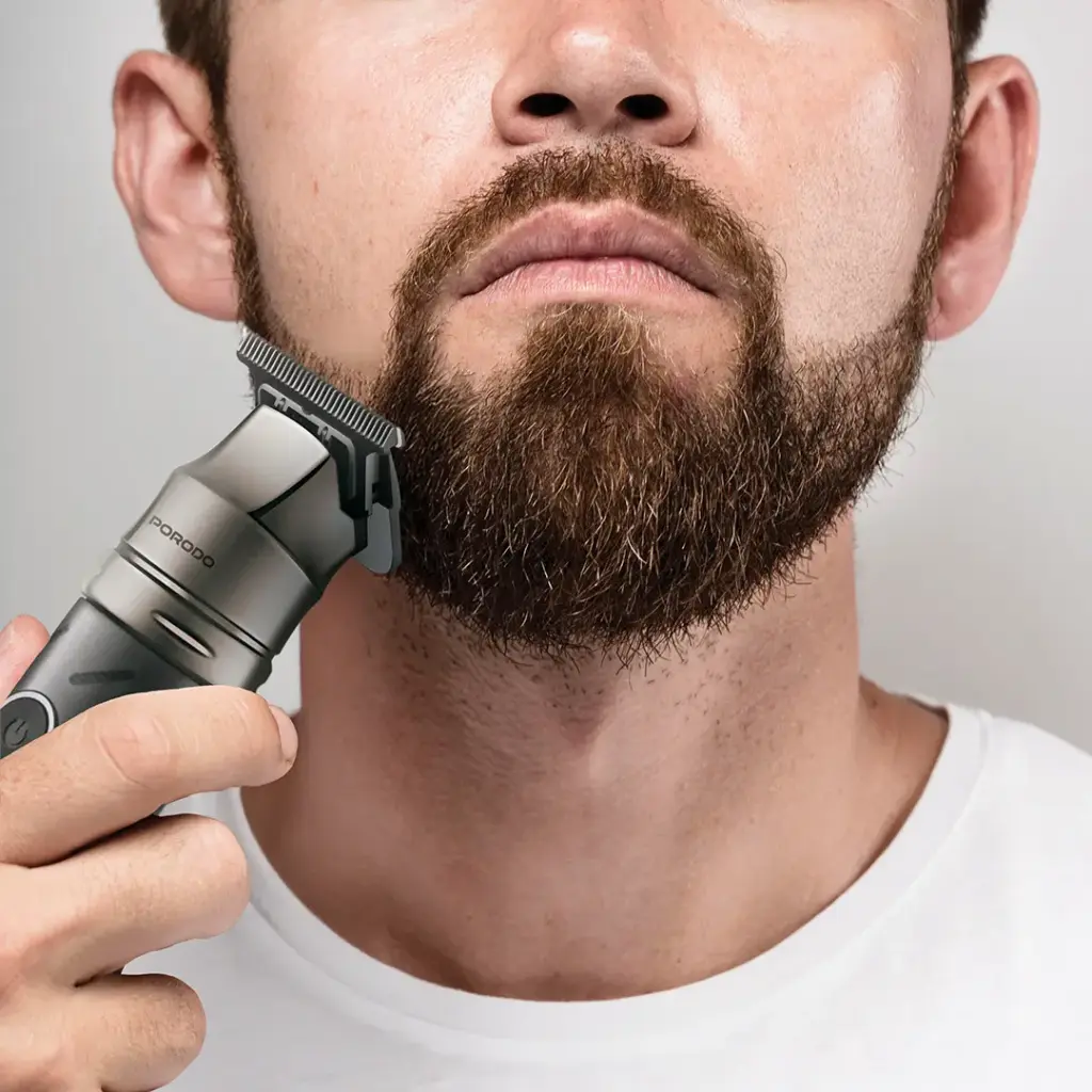 PORODO LIFESTYLE EDGEMASTER T-BLADE TRIMMER AND SHAVER BLACK PDLFST185BK thumbnail 5