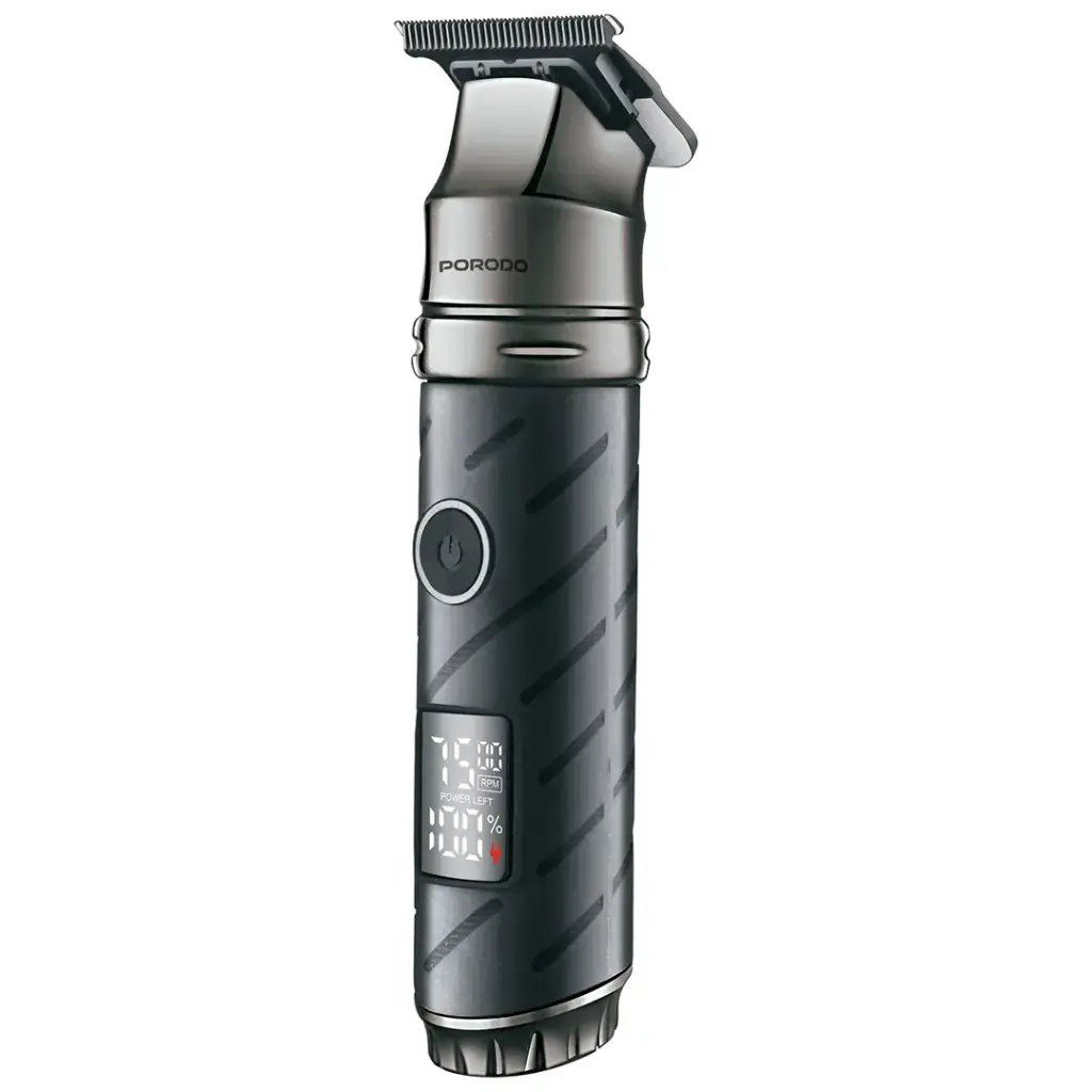 PORODO LIFESTYLE EDGEMASTER T-BLADE TRIMMER AND SHAVER BLACK PDLFST185BK thumbnail 2