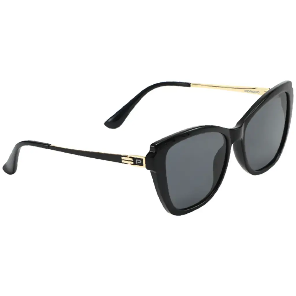PORODO LIFESTYLE FERRERA POLARIZED LENS EYEGLASSES BLACK PDLFSTLS226BK thumbnail 2