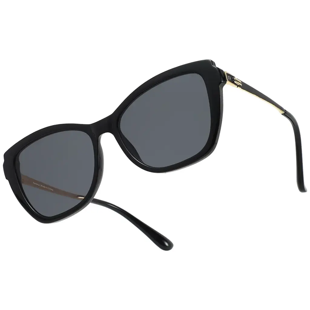 PORODO LIFESTYLE FERRERA POLARIZED LENS EYEGLASSES BLACK PDLFSTLS226BK thumbnail 3