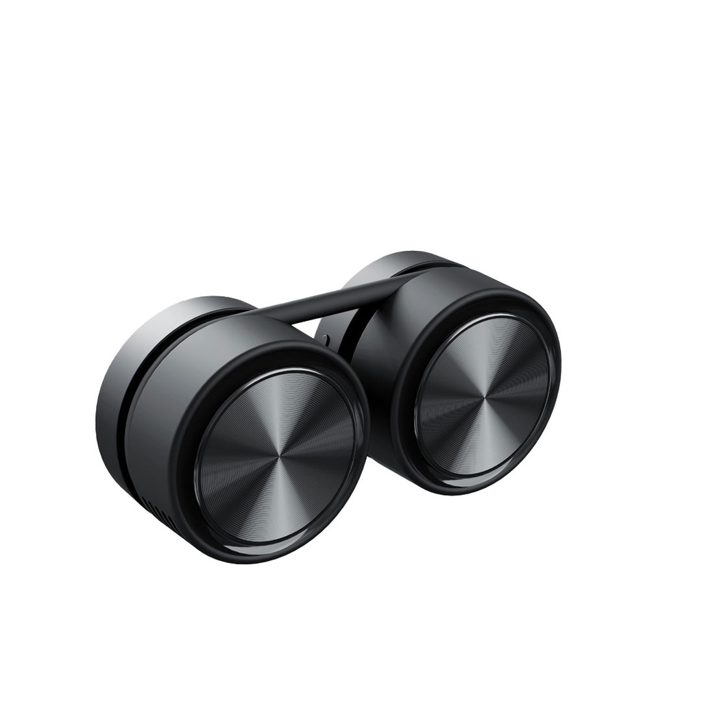 PORODO LIFESTYLE FLEXICOOL PORTABLE NECK FAN BLACK PD-LSNCFAN-BK thumbnail 2
