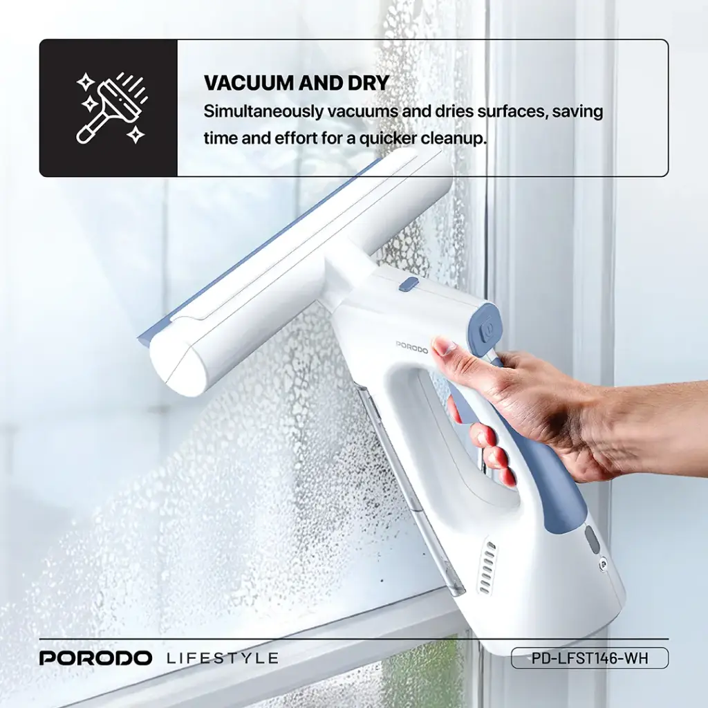PORODO LIFESTYLE HANDHELD WINDOW  CLEANER PD-LFST146 thumbnail 5