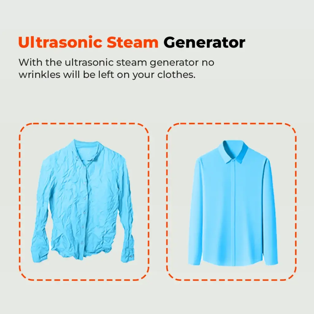 PORODO LIFESTYLE HEATPULSE PORTABLE STEAM IRON WHITE PDLFSTSIWH thumbnail 5