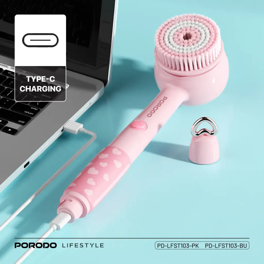 PORODO LIFESTYLE KIDS ELECTRIC BATH BRUSH PINK PD-LFST103-PK thumbnail 7