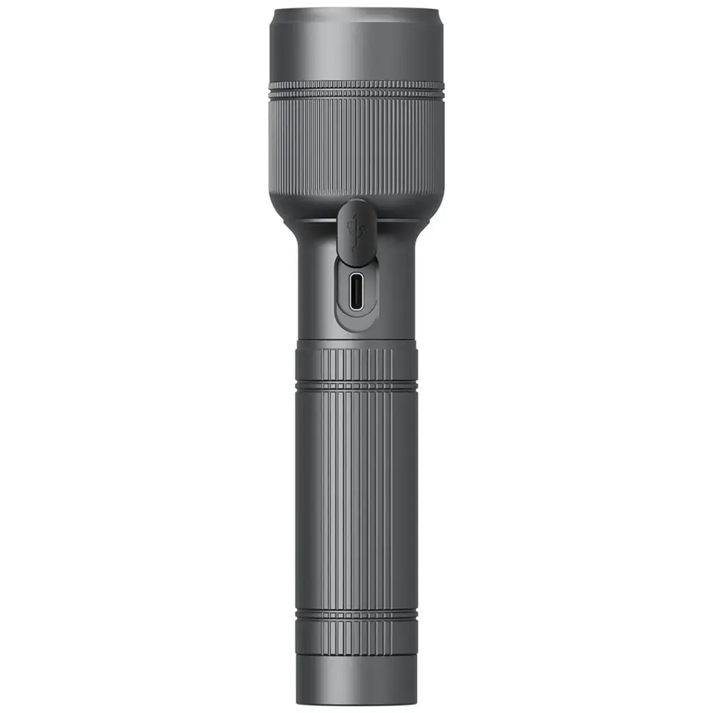 PORODO LIFESTYLE LUMALITE 2500 RECHARGEBLE FLASHLIGHT GRAY PDFL5102GY thumbnail 5