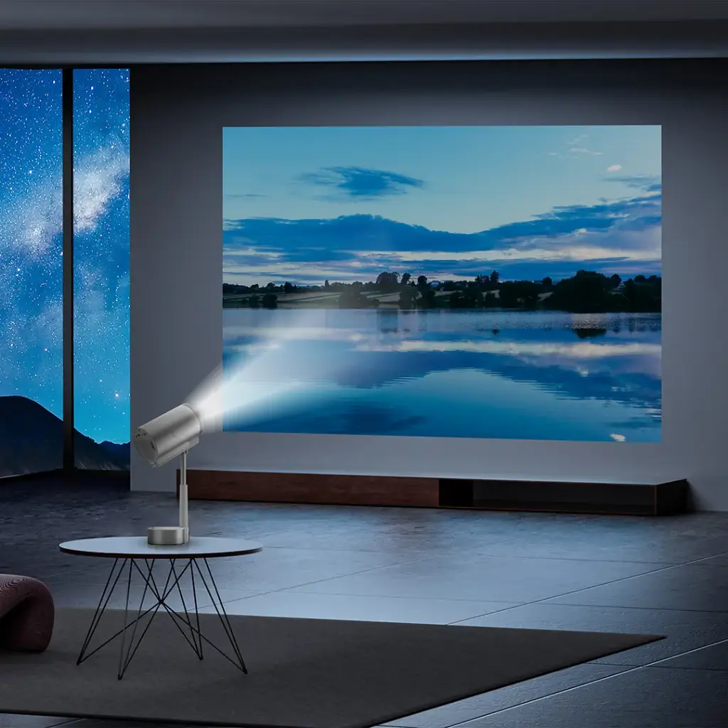 PORODO LUMIO SMART FHD PROJECTOR GREY PDTS17GY thumbnail 4