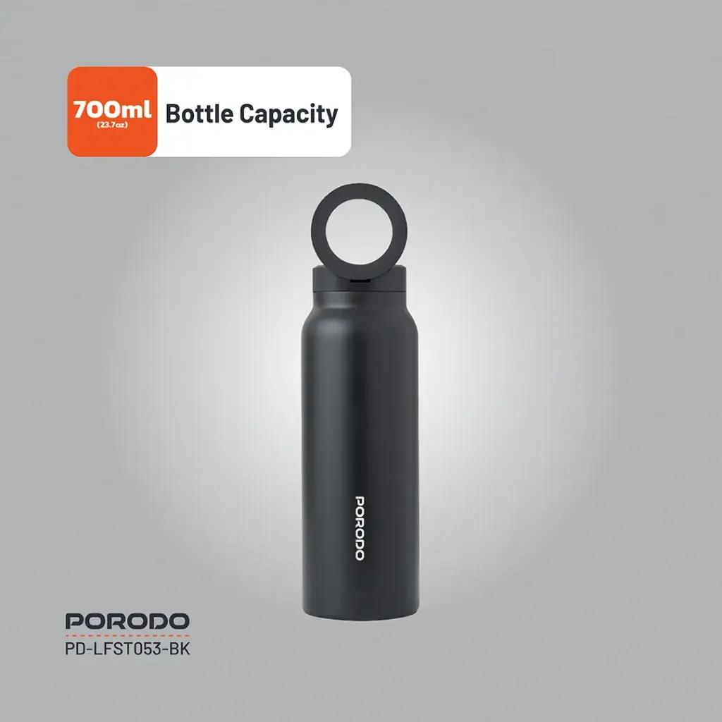 PORODO LIFESTYLE MAGNETIC MOUNT WATER BATTLE BLACK PD-LFST053-BK thumbnail 8