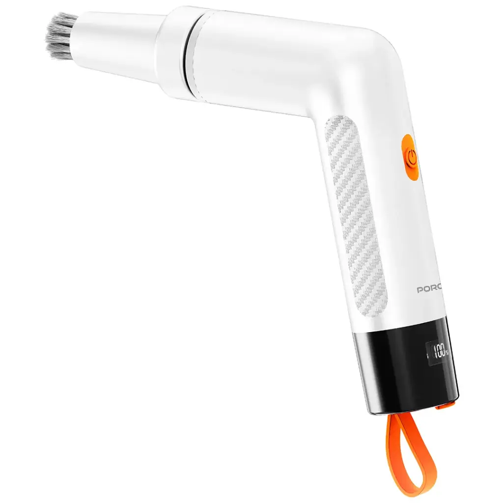 PORODO LIFESTYLE MINISPIN ELECTRIC CLEANING BRUSH WHITE PDS3CBWH thumbnail 4