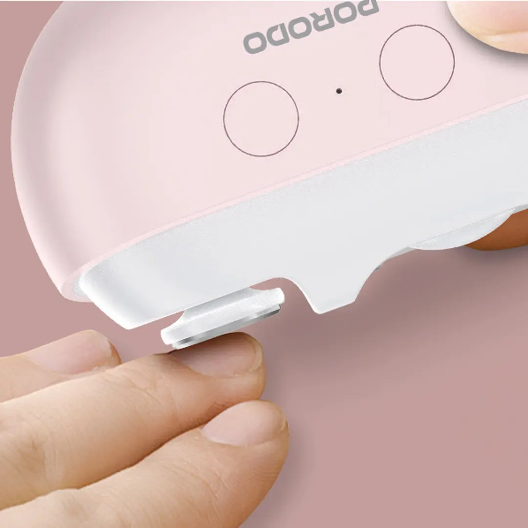 PORODO LIFESTYLE MULTI FUNCTION ELECTRIC NAIL CLIPPER PINK PDENCLIM7PK thumbnail 4
