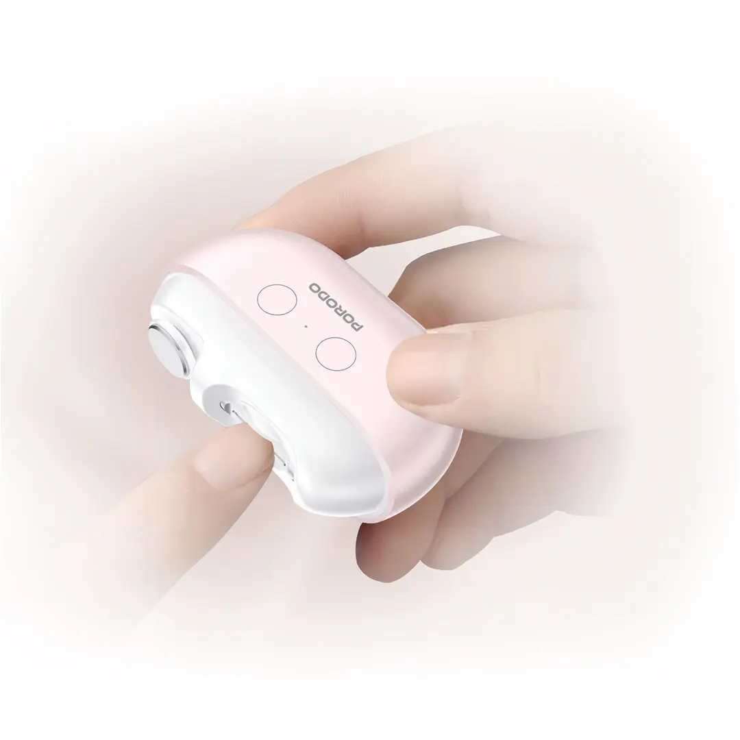 PORODO LIFESTYLE MULTI FUNCTION ELECTRIC NAIL CLIPPER PINK PDENCLIM7PK thumbnail 3