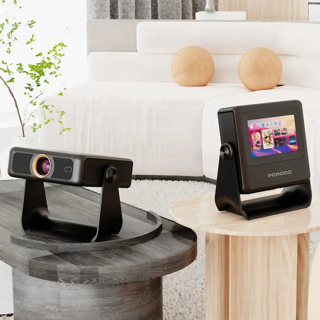 PORODO LIFESTYLE OPTIVIS SMART HD PROJECTOR BLACK PDA10BBK thumbnail 5