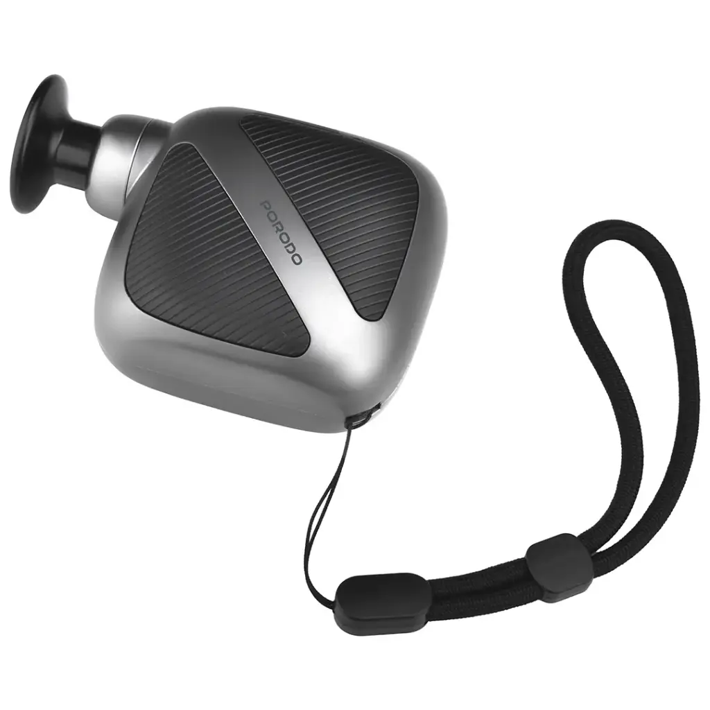 PORODO LIFESTYLE POCKET SIZED MUSCLE RELIEF MASSAGER GRAY PDLFSTSM451GY thumbnail 3
