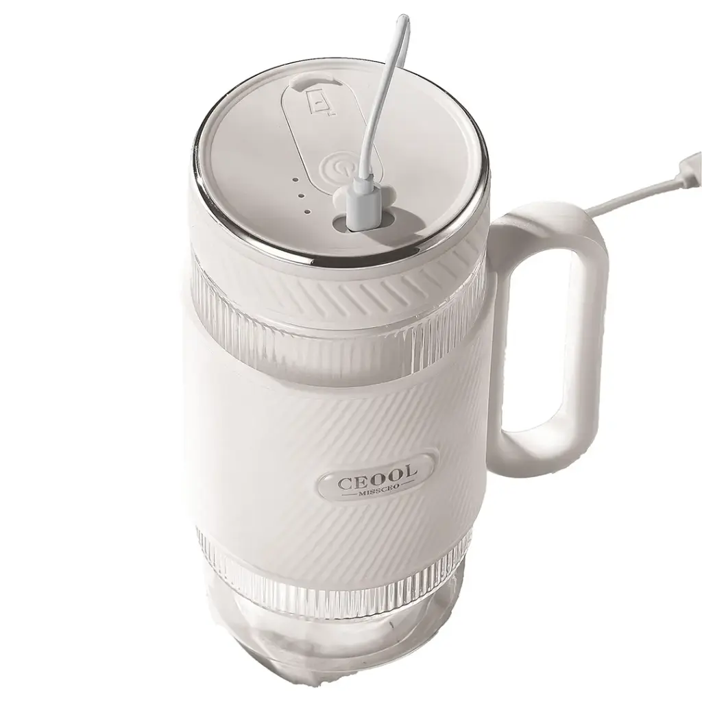 PORODO LIFESTYLE PORTABLE DUAL CUP SMOOTHIE BLENDER WHITE PDGCZ0710WH thumbnail 3