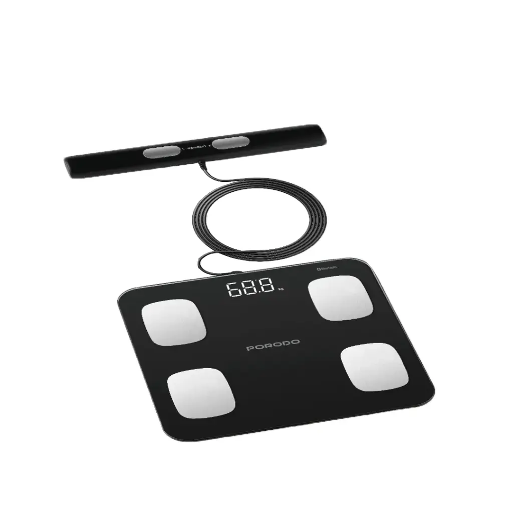 PORODO LIFESTYLE PRECISE ANALYSIS SMART SCALE BLACK PD-LFST089-BK thumbnail 2