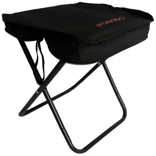 PORODO LIFESTYLE QUICK FOLD PORTABLE CAMPING SEAT BLACK PDLFSTZDYBK