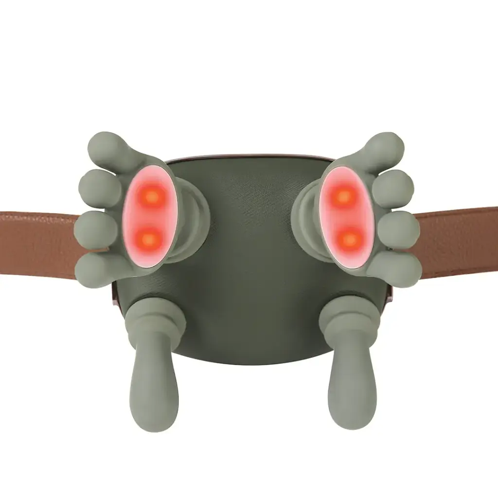 PORODO LIFESTYLE RELAXROBO PORTABLE HEATING NECK MASSAGER GREEN PDLFSTZ012GN thumbnail 2