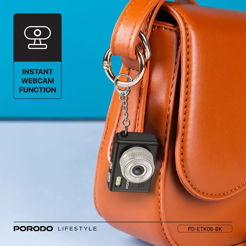 PORODO LIFESTYLE SNAP AND GO MINI DIGITAL CAMERA BLACK PD-ETK06-BK thumbnail 5