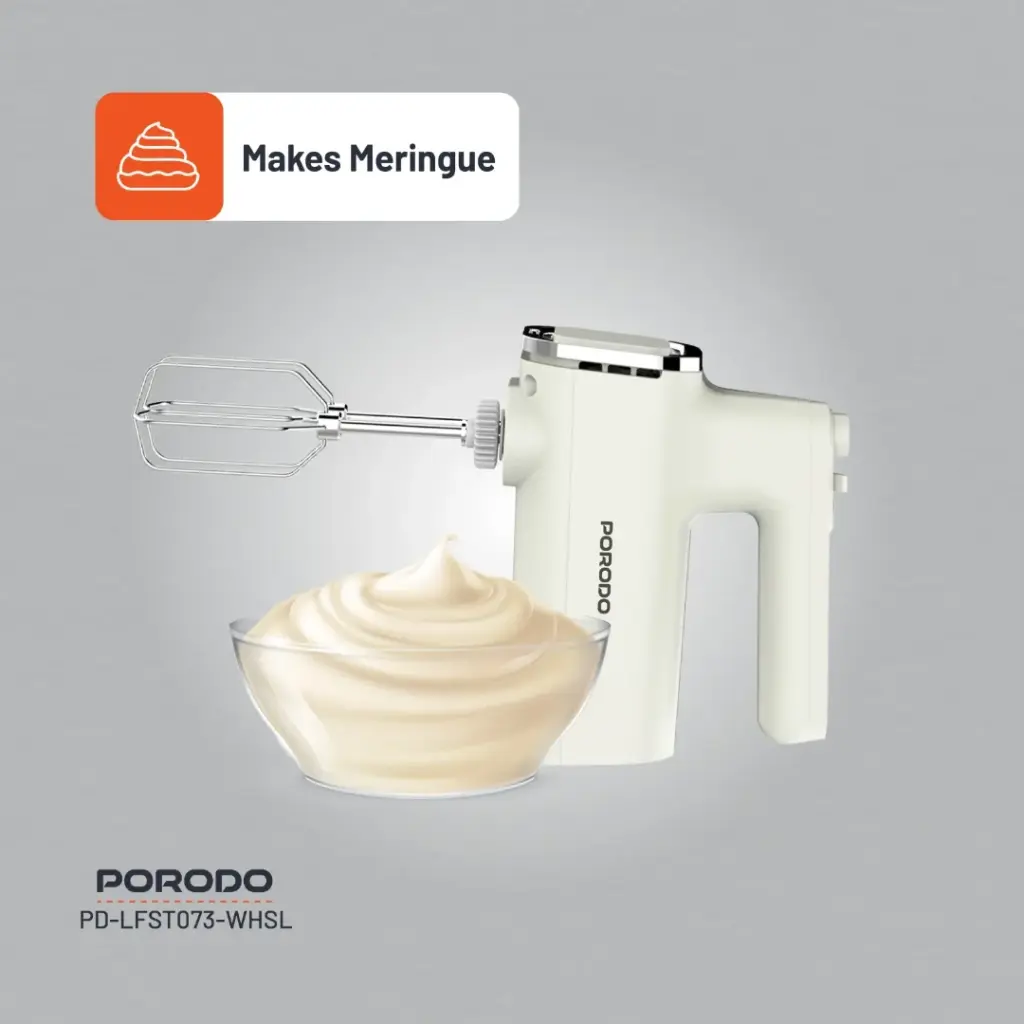 PORODO LIFESTYLE SPILL PROOF DUAL MODE MIXER WHITE SILVER PD-LFST073-WHSL thumbnail 6
