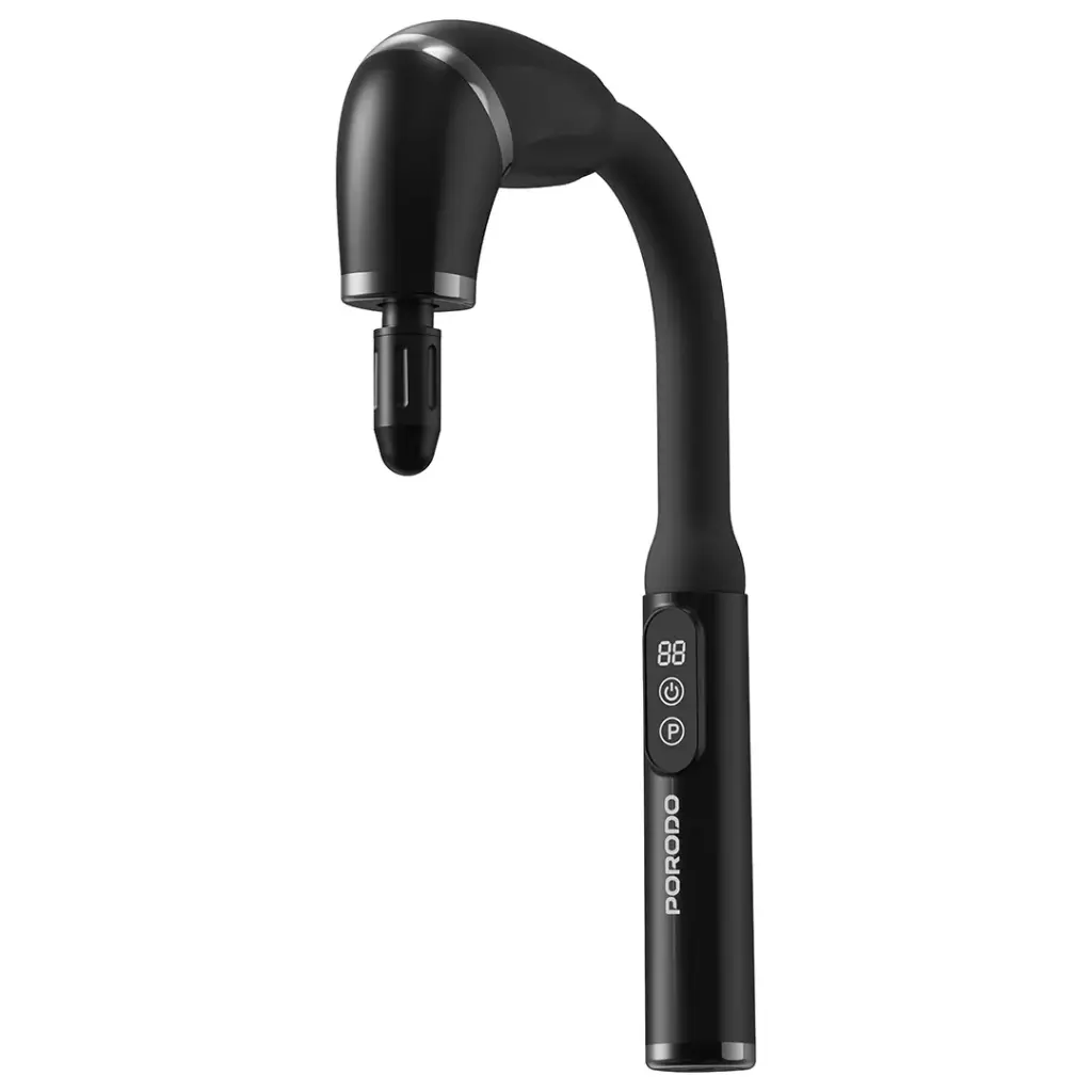 PORODO LIFESTYLE U SHAPED HANDLE 4 HEAD DEEP MASAAGER BLACK PDLFSTH021BK thumbnail 5