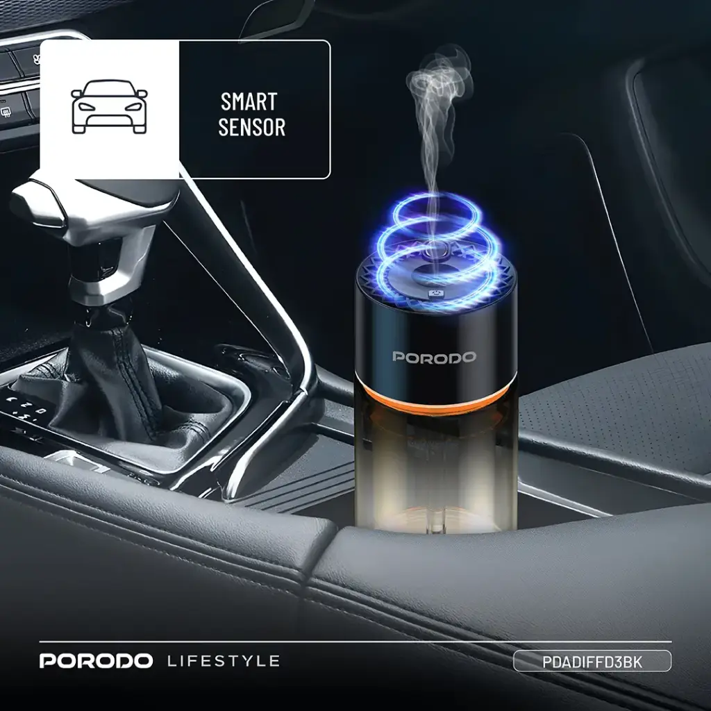 PORODO LIFESTYLE VALENCIA SMART AROMA DIFFUSER BLACK PDADIFFD3BK thumbnail 6