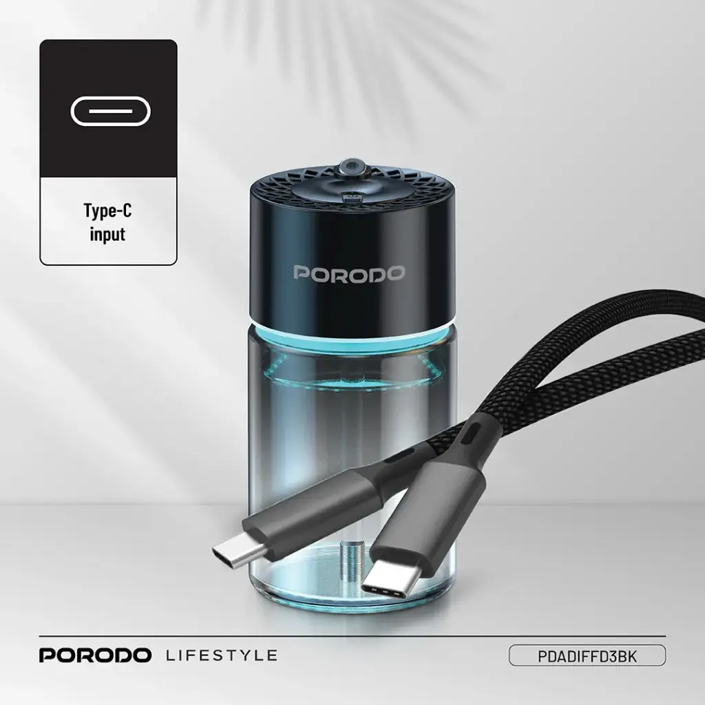 PORODO LIFESTYLE VALENCIA SMART AROMA DIFFUSER BLACK PDADIFFD3BK thumbnail 10