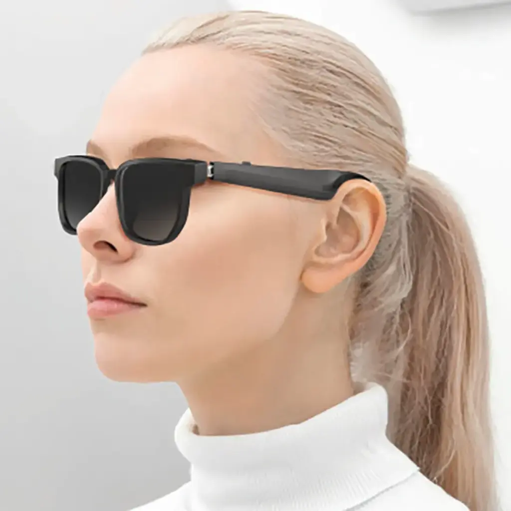 PORODO LIFESTYLE VISTAX INTELLIGENT AUDIO EYEWEAR BLACK PDSGUVP103BK thumbnail 3