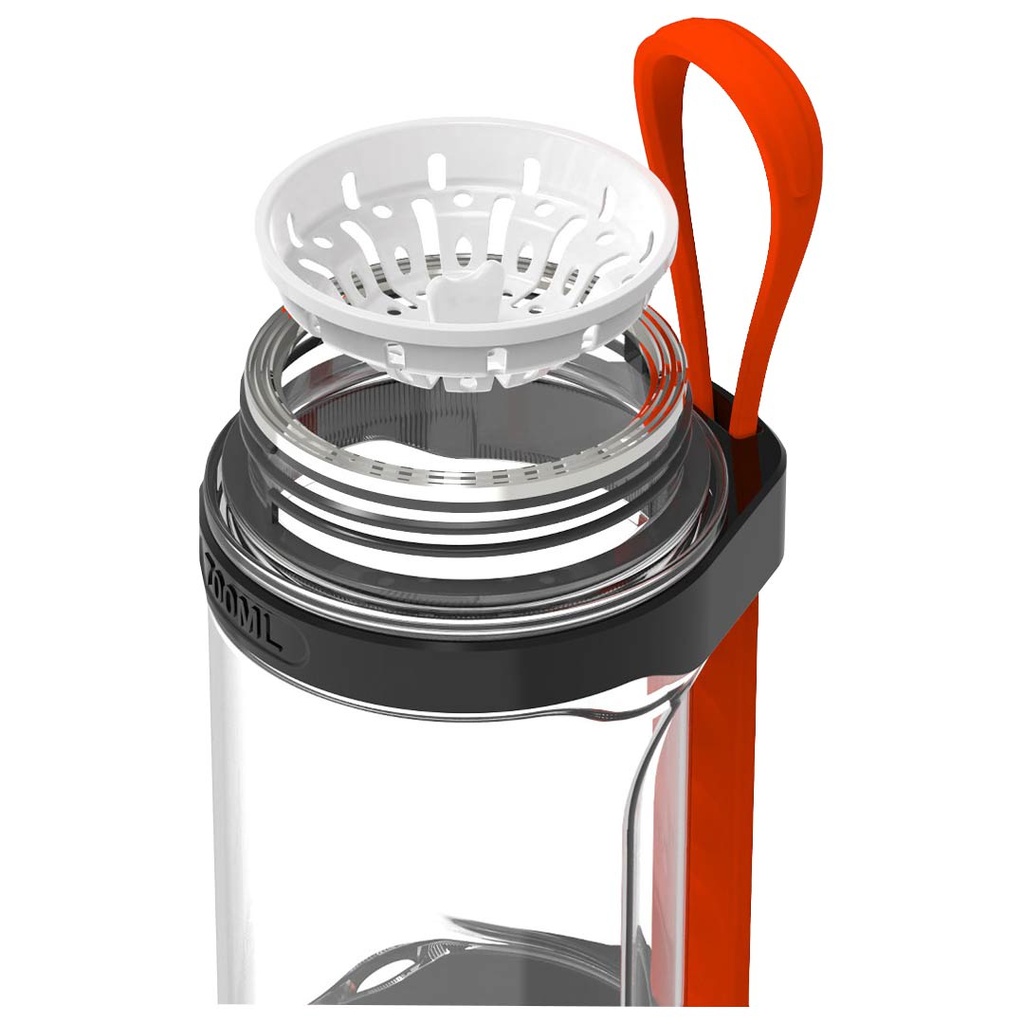 PORODO LIFESTYLE DUAL SPIN CLOCK WISE & REVERSE PORTABLE BLENDER BLACK PD-PBLNDR-BK thumbnail 2