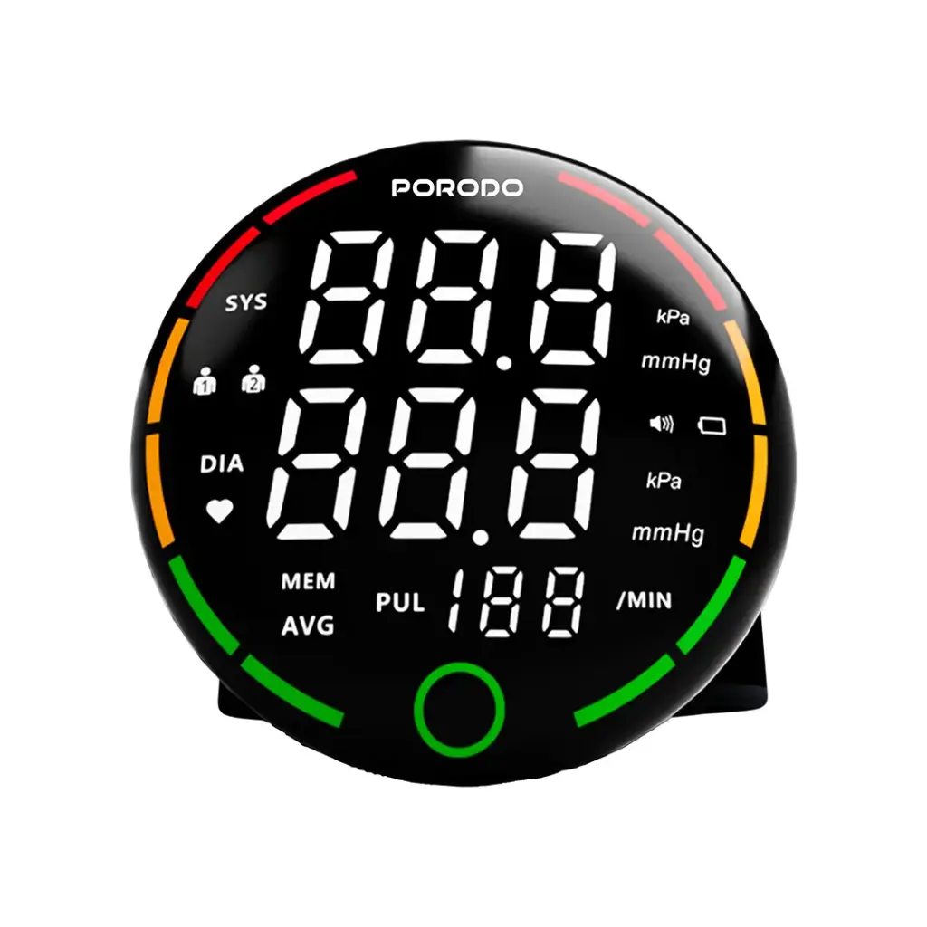 PORODO LIVEON DIGITAL BLOOD PRESSURE MONITOR ONE KEY MEASURE BLACK PDW01BBK thumbnail 2