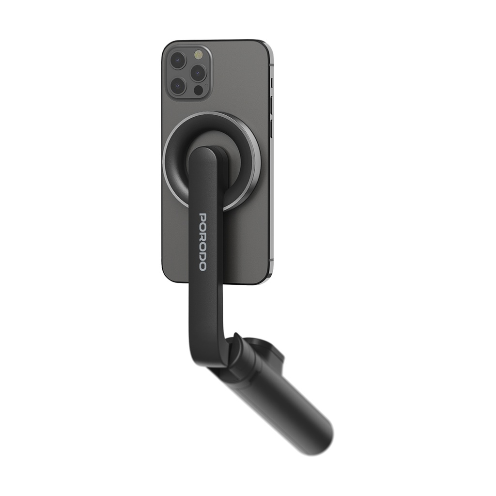 PORODO MAGNETIC MAGSAFE SELFIE TRIPOD 65CM BLACK PD-MGS64-BK thumbnail 4