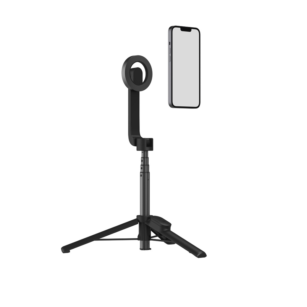 PORODO MAGNETIC MAGSAFE SELFIE TRIPOD 65CM BLACK PD-MGS64-BK thumbnail 2