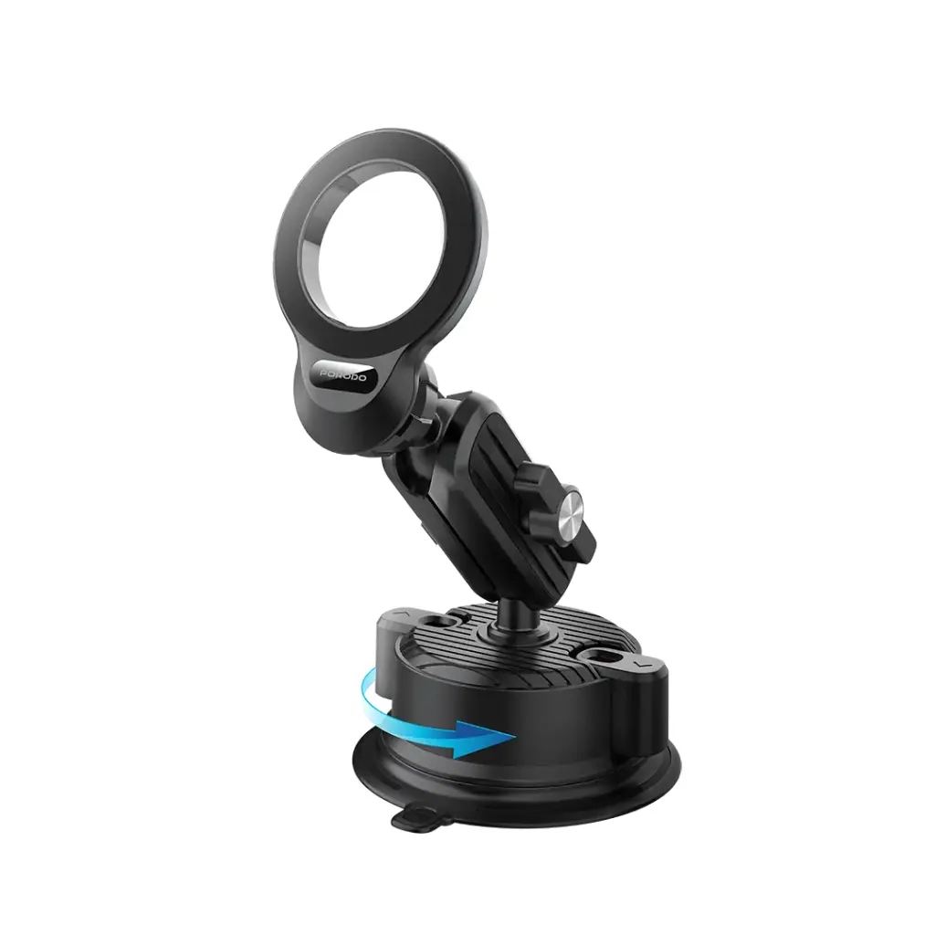 PORODO MAGSAFE MAGNETIC DASH AND WINDSHIELD MOUNT BLACK PD-HSM15-BK thumbnail 2