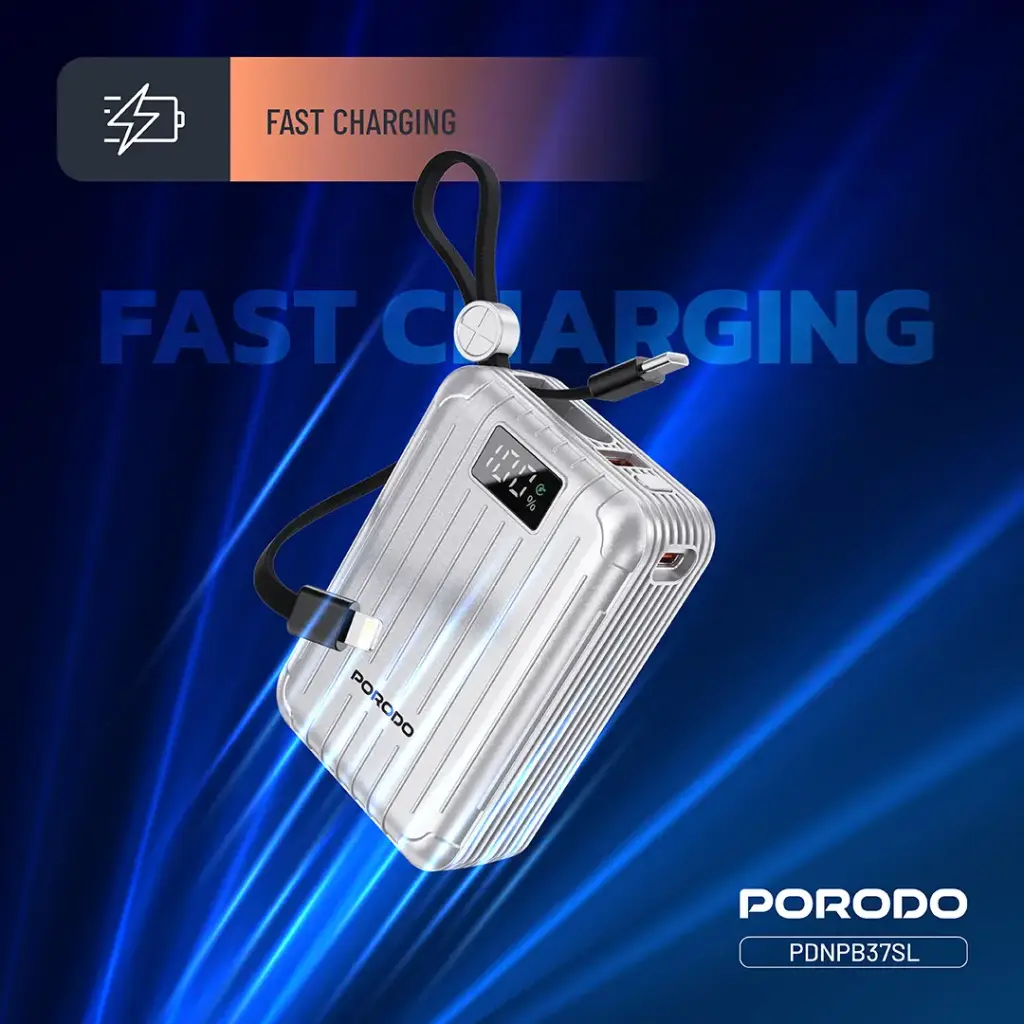 PORODO PETITE 20000MAH POWER BANK PD20W SILVER PDNPB37SL thumbnail 6
