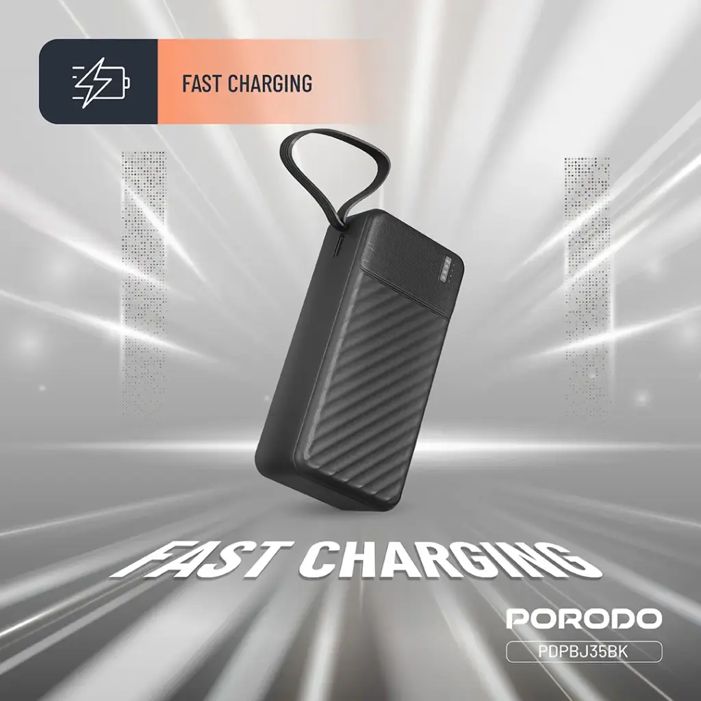 PORODO PIANO 30000MAH POWER BANK BLACK PDPBJ35BK thumbnail 7