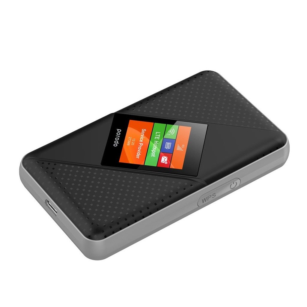 Porodo 4G/LTE High-Speed Pocket Router (PD-PT4GRV2-BK) thumbnail 3