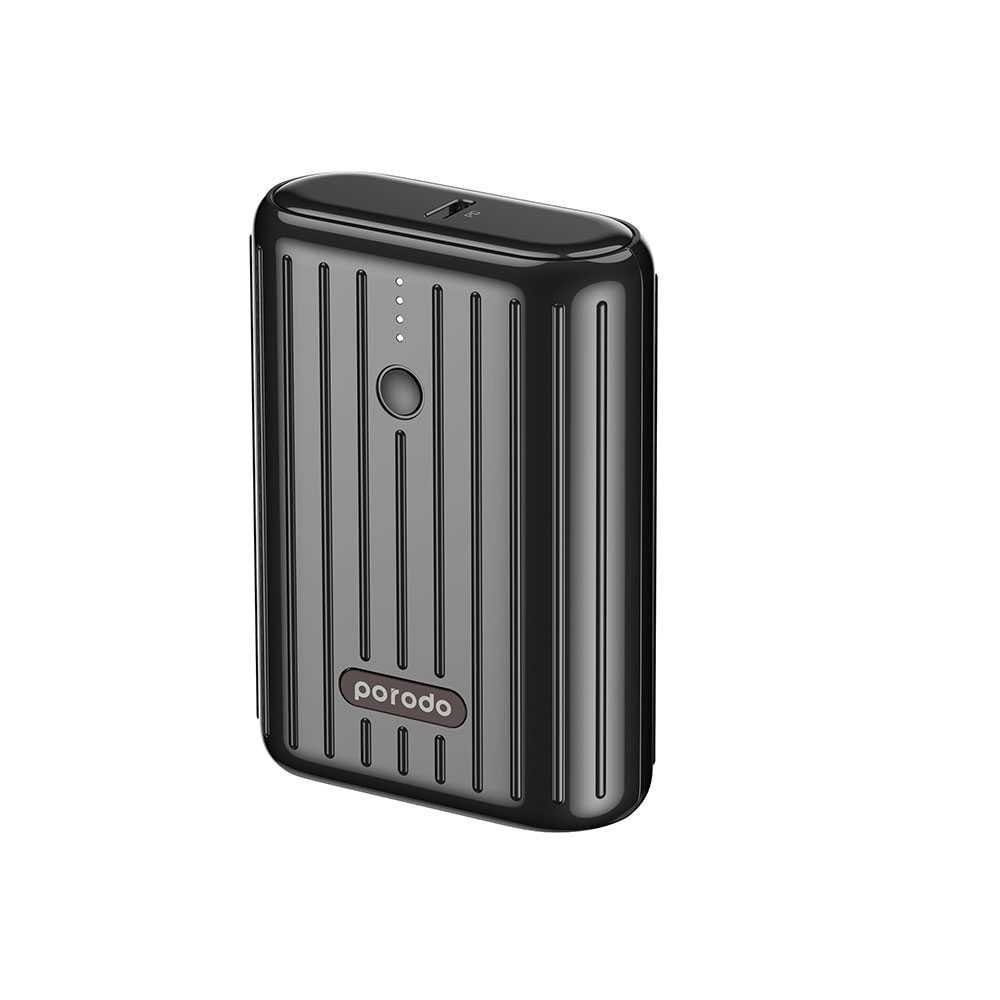 PORODO ULTRA COMPACT PD AND QC 10000MAH POWER BANK PD-PBFCH001-BK thumbnail 3