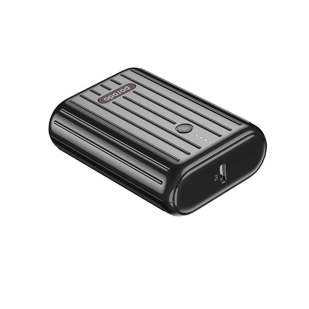 PORODO ULTRA COMPACT PD AND QC 10000MAH POWER BANK PD-PBFCH001-BK thumbnail 2