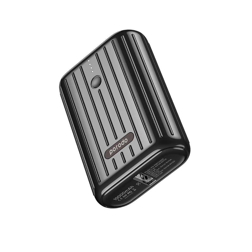 PORODO ULTRA COMPACT PD AND QC 10000MAH POWER BANK PD-PBFCH001-BK thumbnail 4