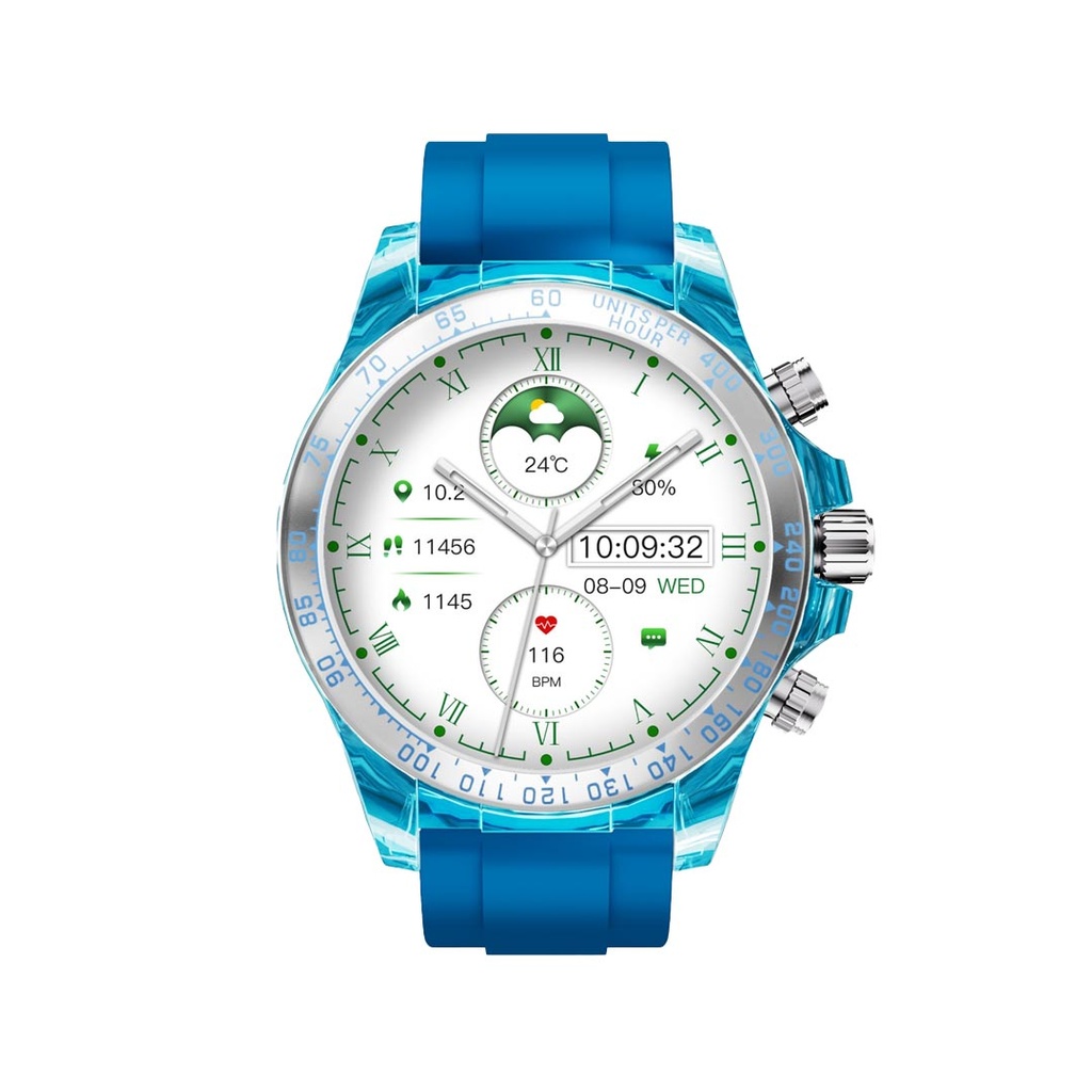 PORODO RAYTONA SMART WATCH BLUE PD-RAYTONA-BU thumbnail 10