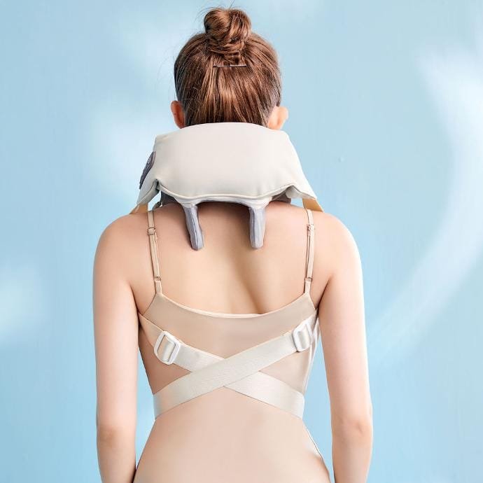 PORODO NECK AND SHOULDER KNEADING MASSAGER WHITE PD-RPTNMS-WH thumbnail 3